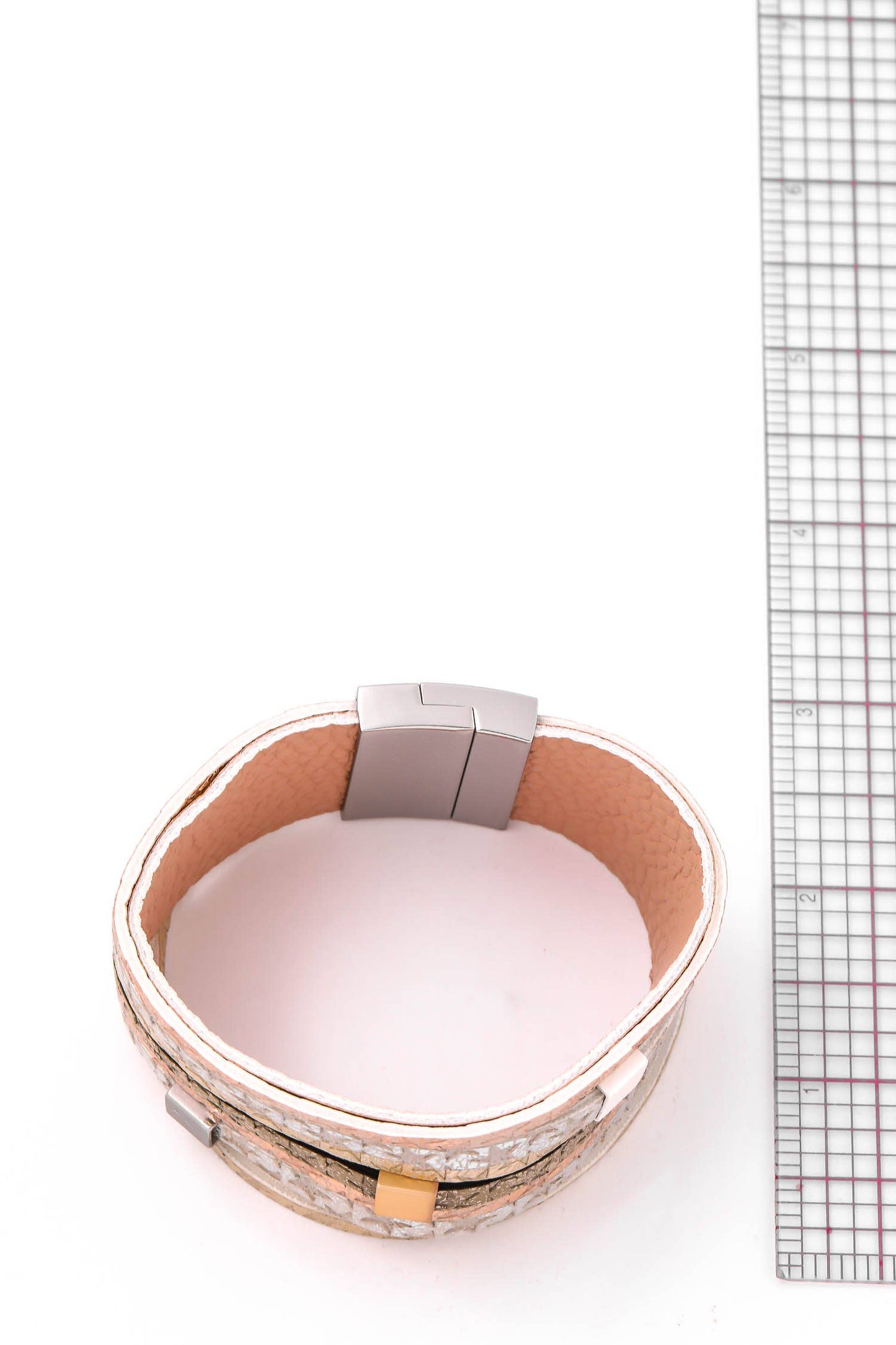 Faux Leather Star Magnetic Bracelet